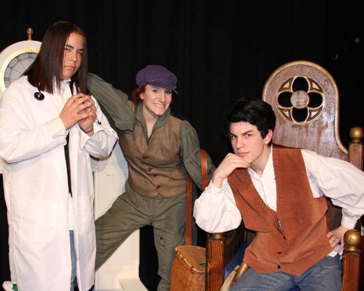 Ryan Wheaton, Sarah Scholl, and Micha Dumont  at 