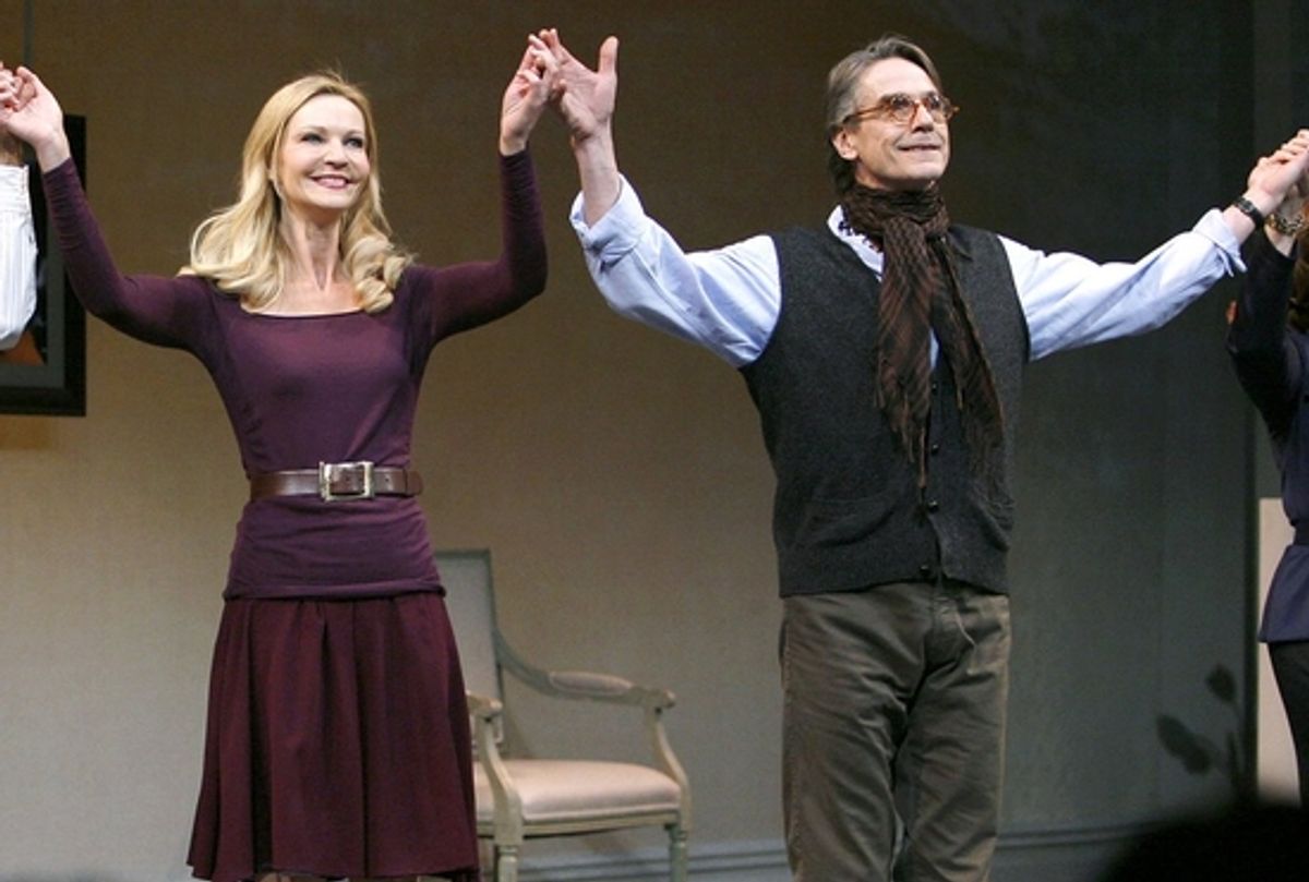 Joan Allen and Jeremy Irons at 