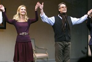 Joan Allen and Jeremy Irons @ BroadwayWorld Joan Allen and Jeremy Irons Photo
