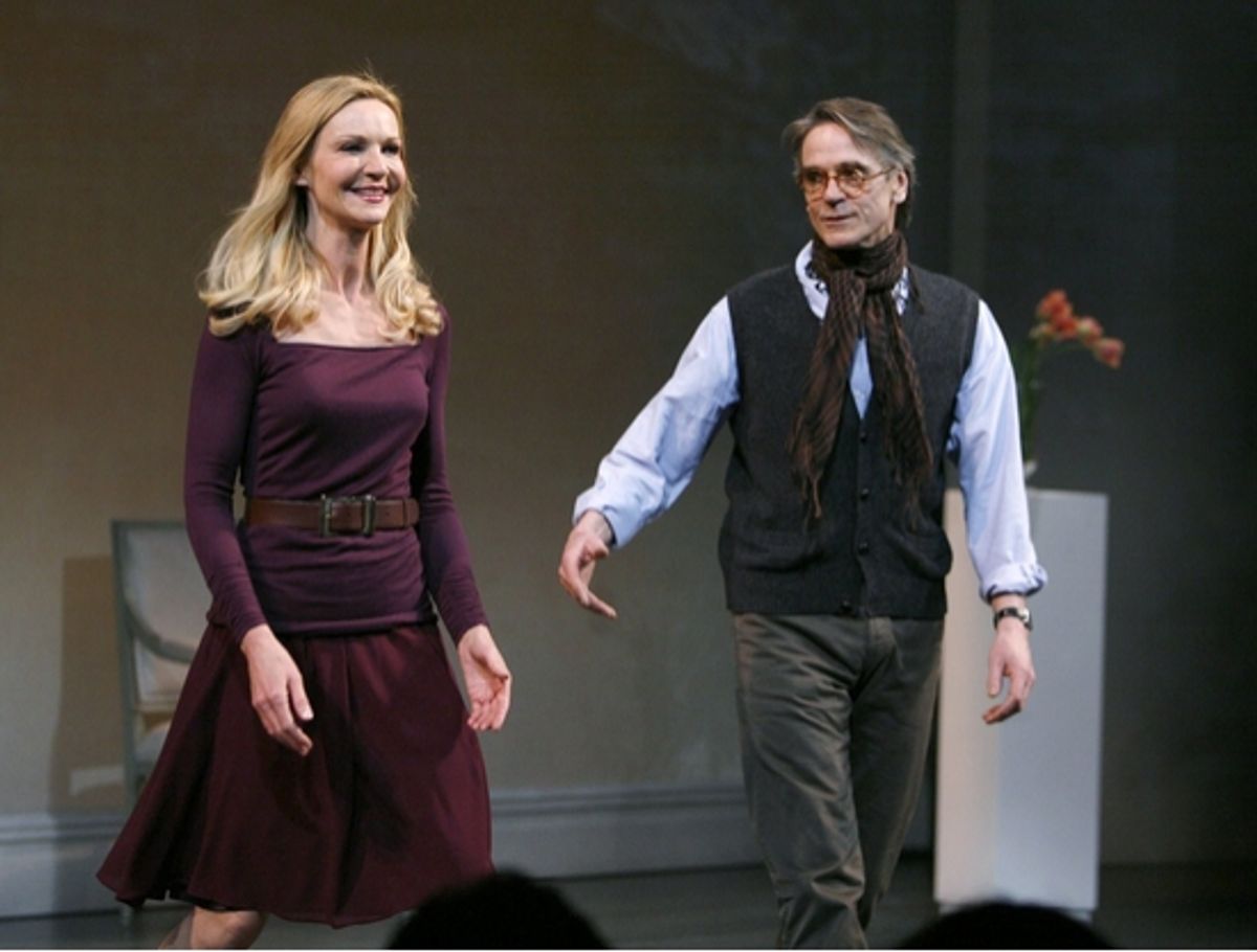 Joan Allen and Jeremy Irons at 