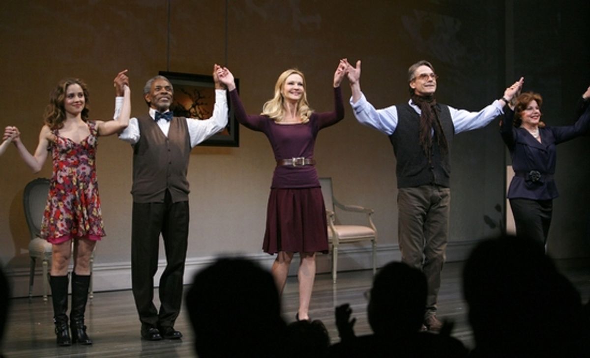 Andre De Shields, Joan Allen, Jeremy Irons, Marsha Mason and Michael T. Weiss

 at 