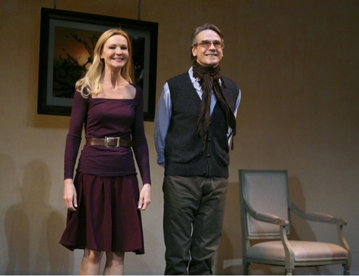 Joan Allen and Jeremy Irons

 at 