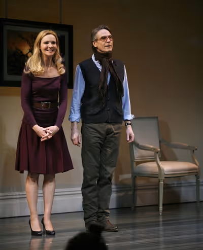 Joan Allen and Jeremy Irons Photo