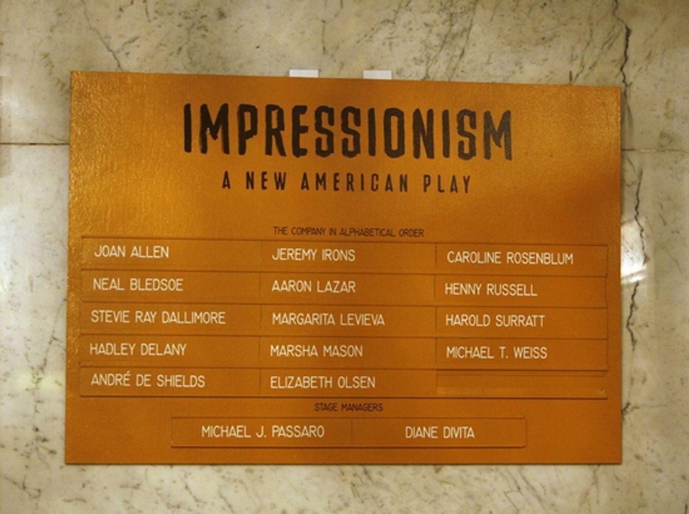 Photo Coverage: 'IMPRESSIONISM' Opening Night Curtain Call  Image