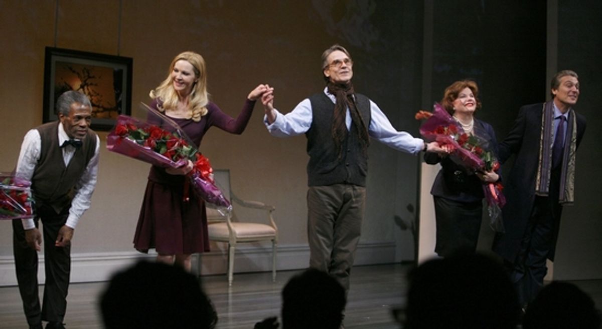 Andre De Shields, Joan Allen, Jeremy Irons, Marsha Mason and Michael T. Weiss

 at 