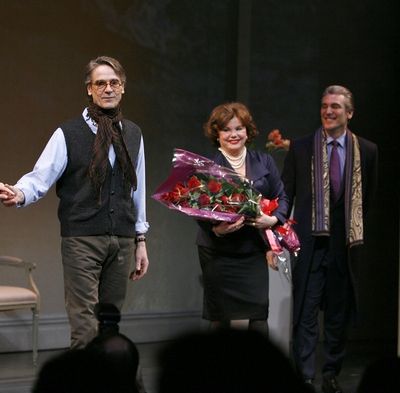 Jeremy Irons, Marsha Mason and Michael T. Weiss

 Photo