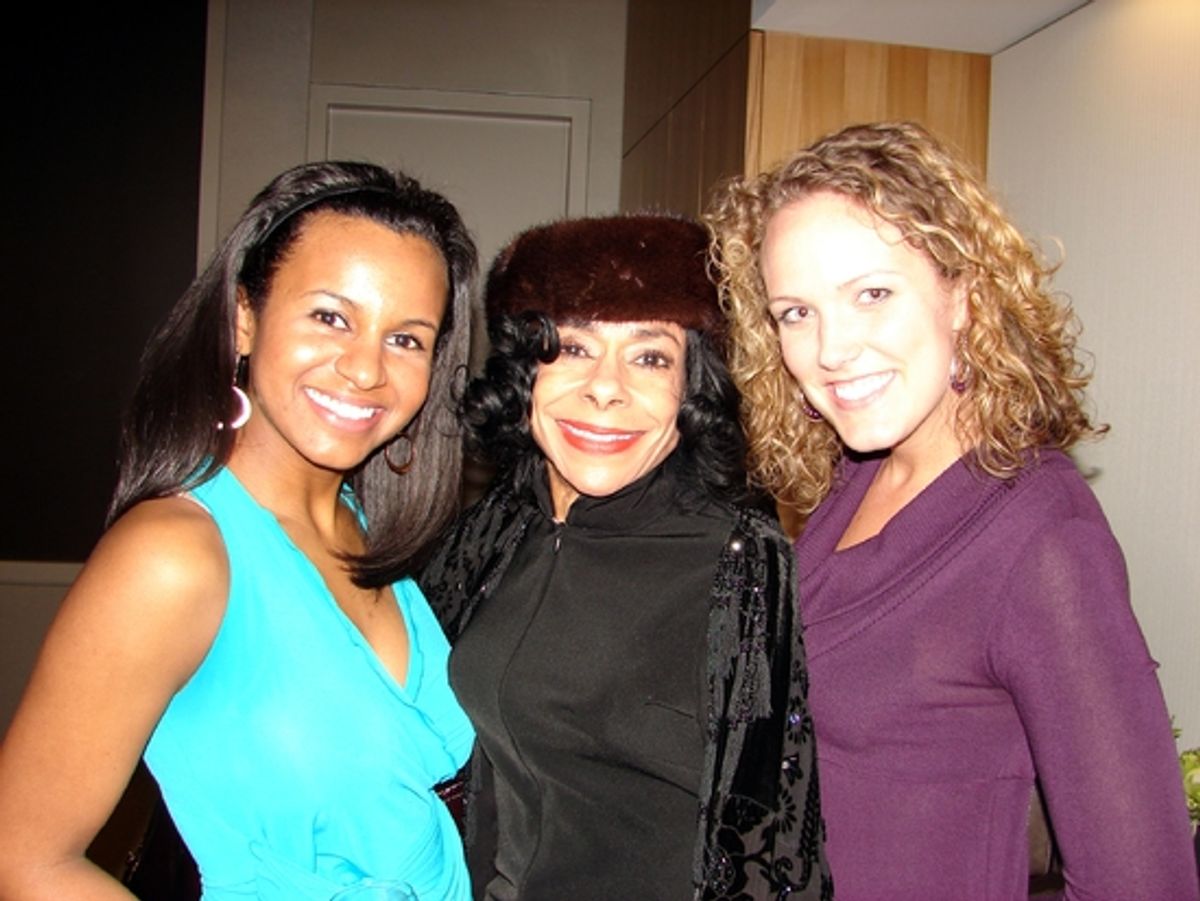 Carolyn Branton and Erin Madden at 