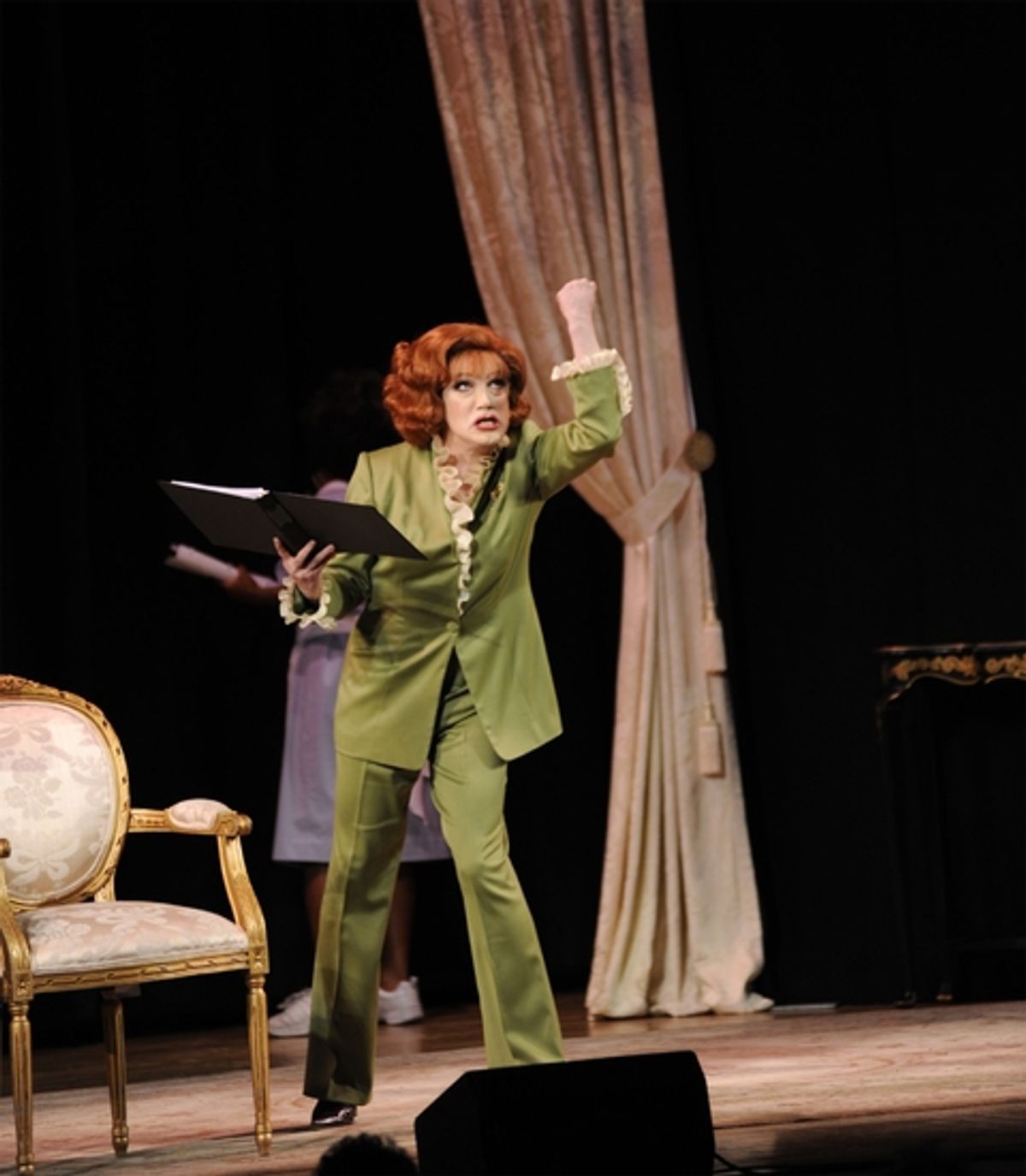 CHARLES BUSCH at Busch, Lypsinka, Estridge In LEGENDS! Reading
