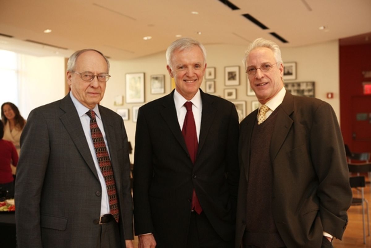 Leon Embry, Bob Kerrey, and Robert LuPone at 
