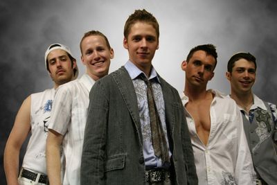 Brendan Cataldo, Nick Cearley, Dick Baker, Bradley Vile and Jonathan Lovitz Photo
