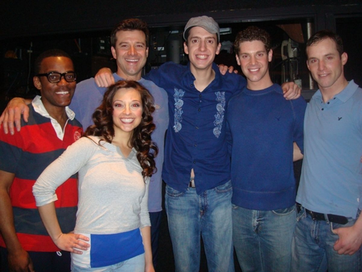 Travis Turner, Elana Ernst, Tim Gregory, Jackson Evans, Max Quinlan and Sean Hunt at 