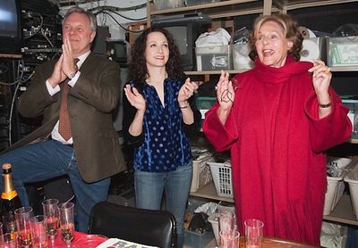Walter Bobbie, Bebe Neuwirth, and Fran Weissler Photo