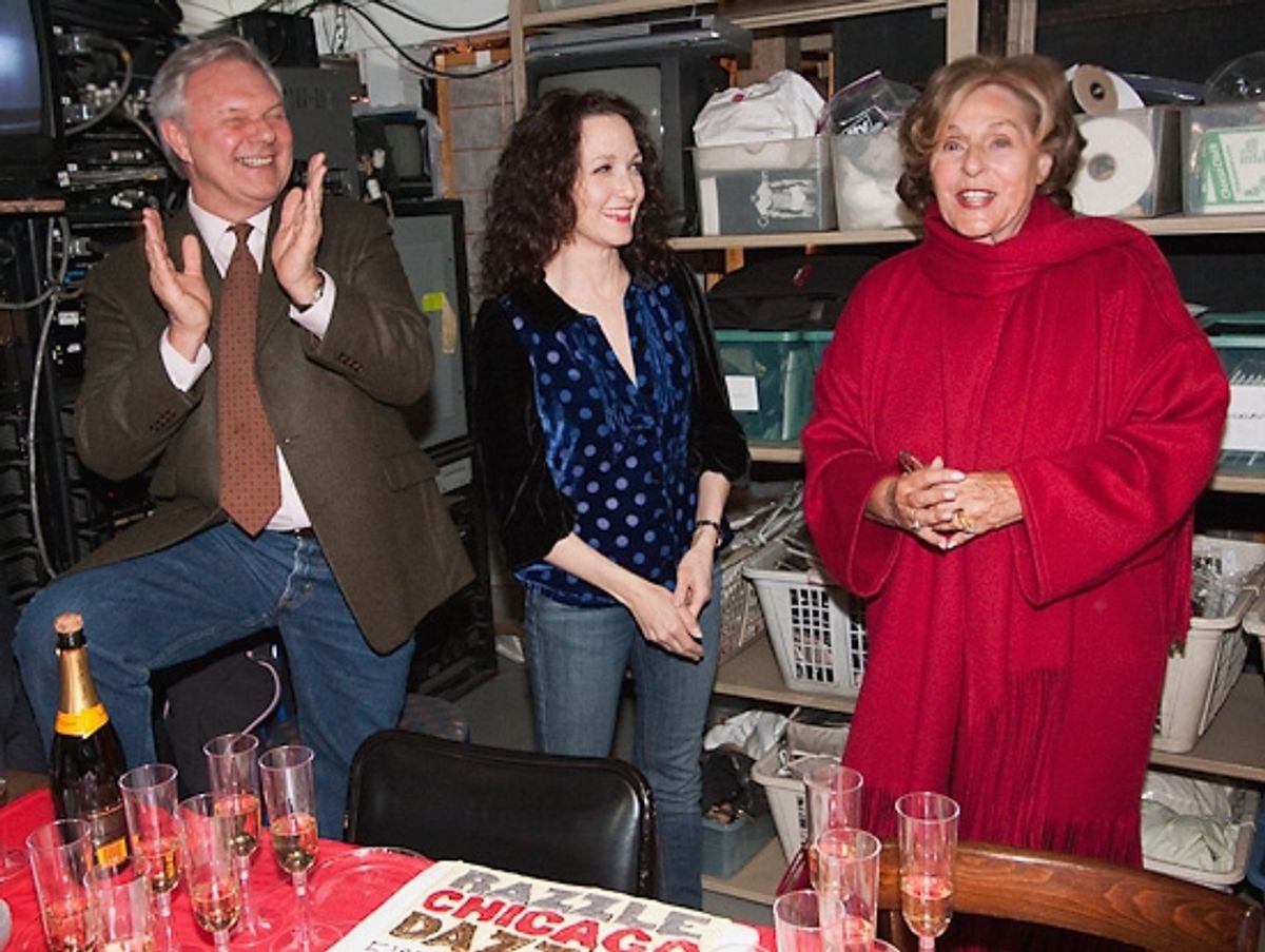 Walter Bobbie, Bebe Neuwirth, and Fran Weissler
 at 