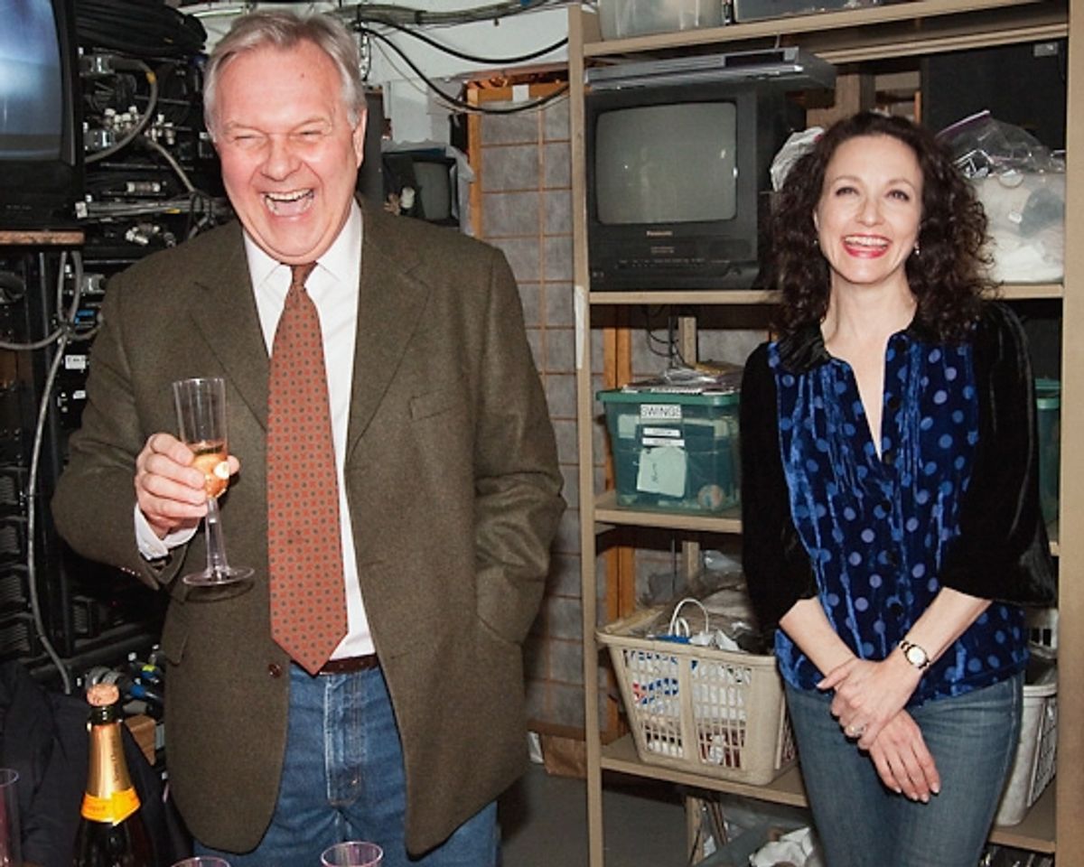 Walter Bobbie and Bebe Neuwirth at 