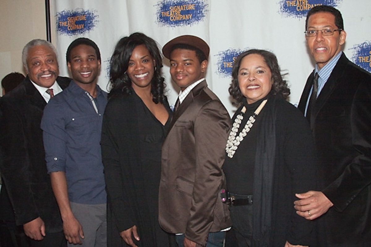 Ron Canada, W Tre Davis, Rosalyn Coleman, Jamal Mallory-McCree, Lynda Gravatt, and Peter Jay Fernandez at 