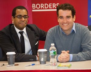 Daniel Breaker and Brian d'Arcy James @ BroadwayWorld Daniel Breaker and Brian d'Arcy James Photo