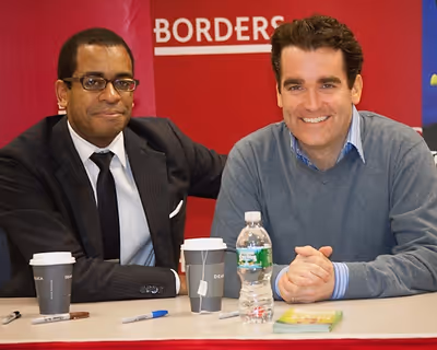 Daniel Breaker and Brian d'Arcy James Photo