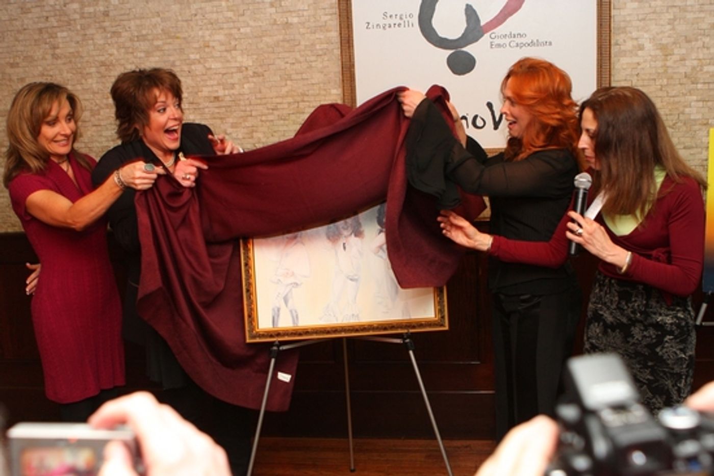 Photo Coverage: MAMMA MIA! 'Wall of Fame' Portrait Unveiled at Tony's DiNapoli  Image