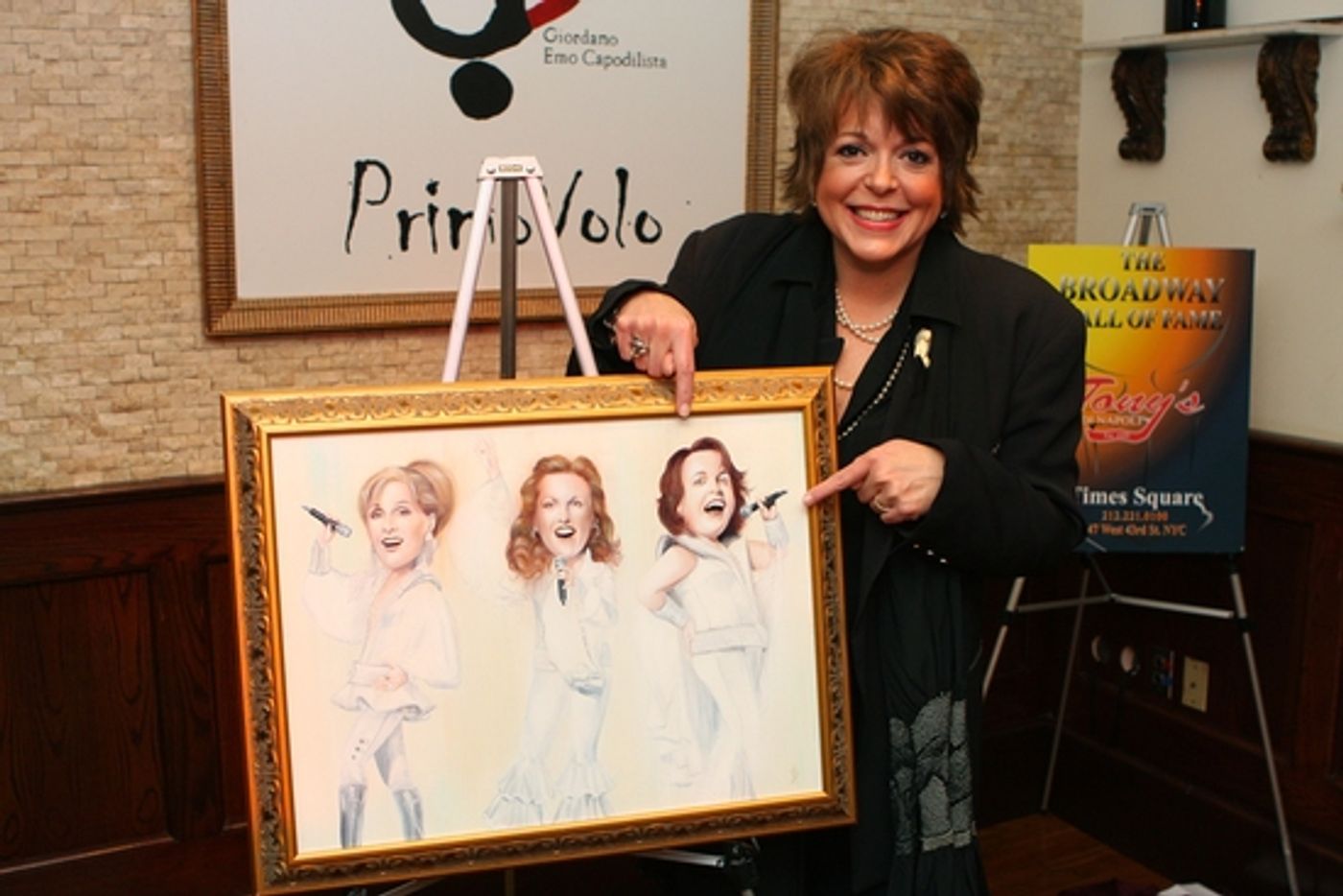 Photo Coverage: MAMMA MIA! 'Wall of Fame' Portrait Unveiled at Tony's DiNapoli  Image
