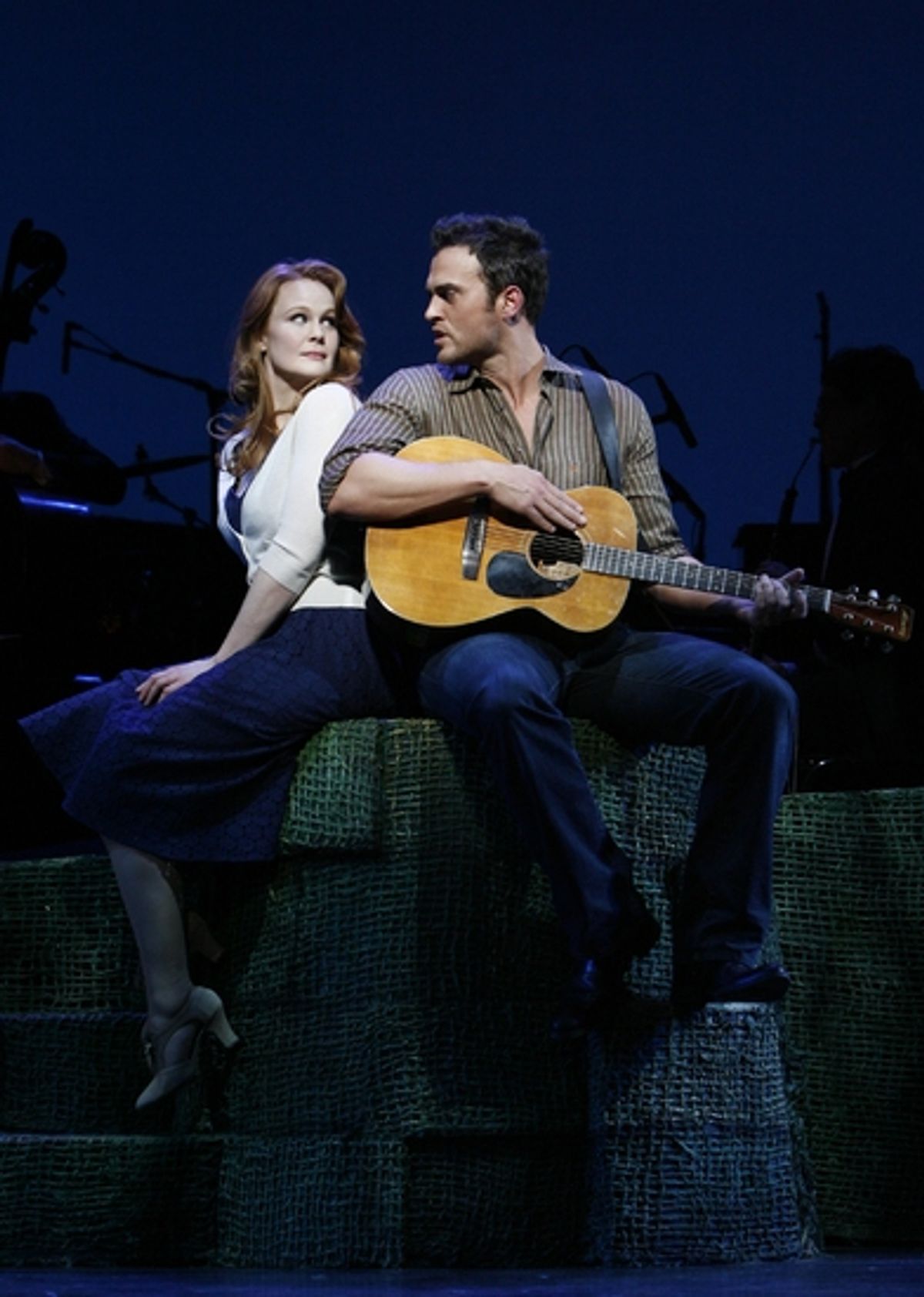 Kate Baldwin and Cheyenne Jackson at 