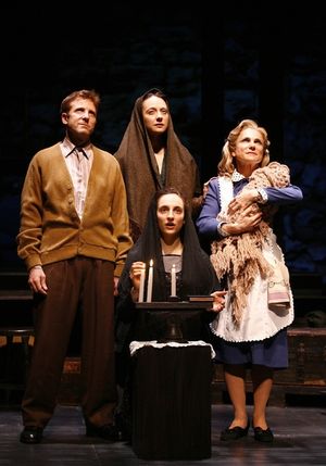 Gene Silvers, Maja Wampuszyc, Tracee Chimo, and Tovah Feldshuh  Photo