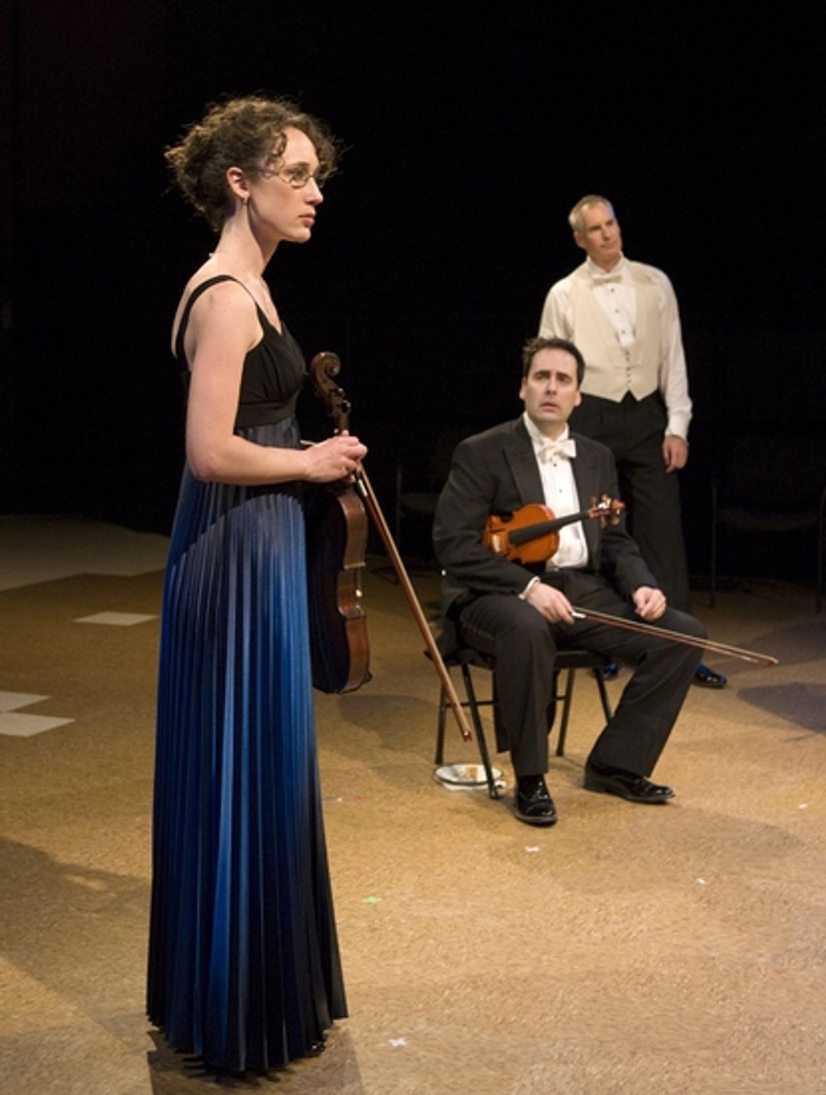 Katie Sigismund, Jeffrey Bender, and Jim Abele at 