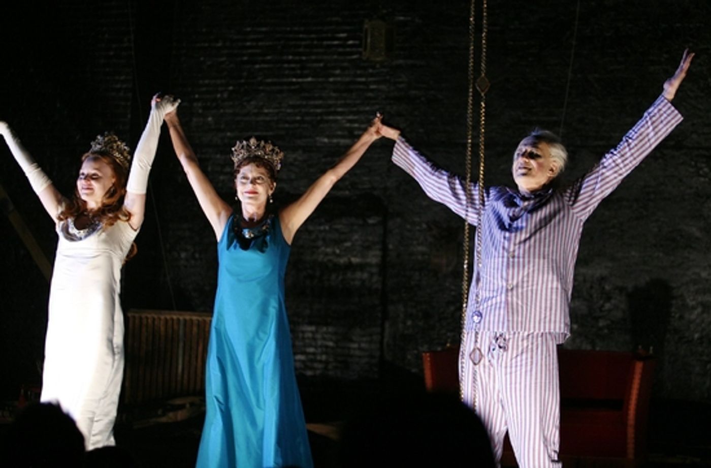 Photo Coverage: EXIT THE KING Curtain Call Photo Coverage: EXIT THE KING Curtain Call Image