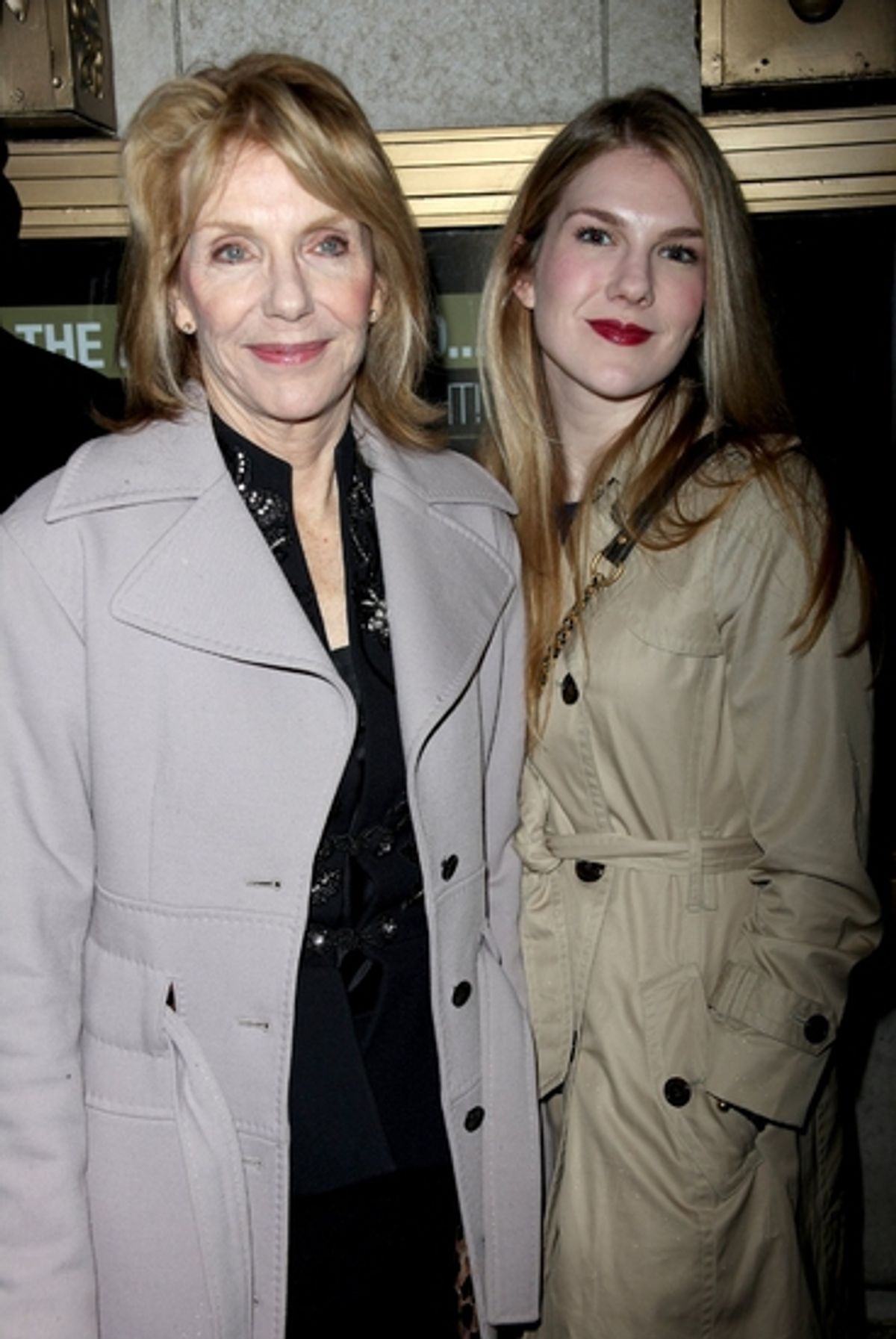 Jill Clayburgh and Lily Rabe at 