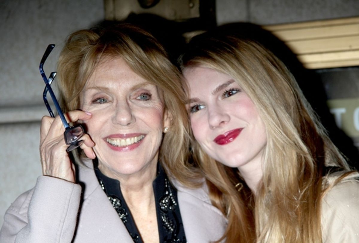 Jill Clayburgh and Lily Rabe at 