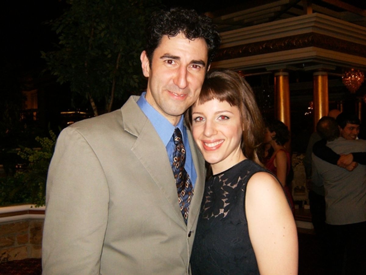 Sean Fortunato and Jessie Mueller at 