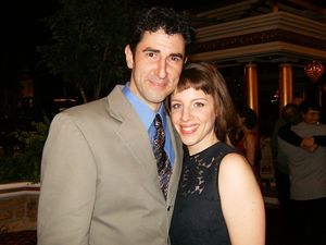 Sean Fortunato and Jessie Mueller @ BroadwayWorld Sean Fortunato and Jessie Mueller Photo