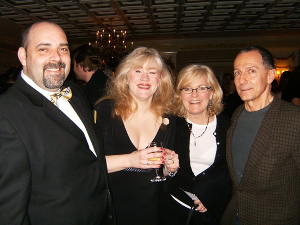 William Osetek, Nancy Voigts, Anne Gunn and Jim Corti at 