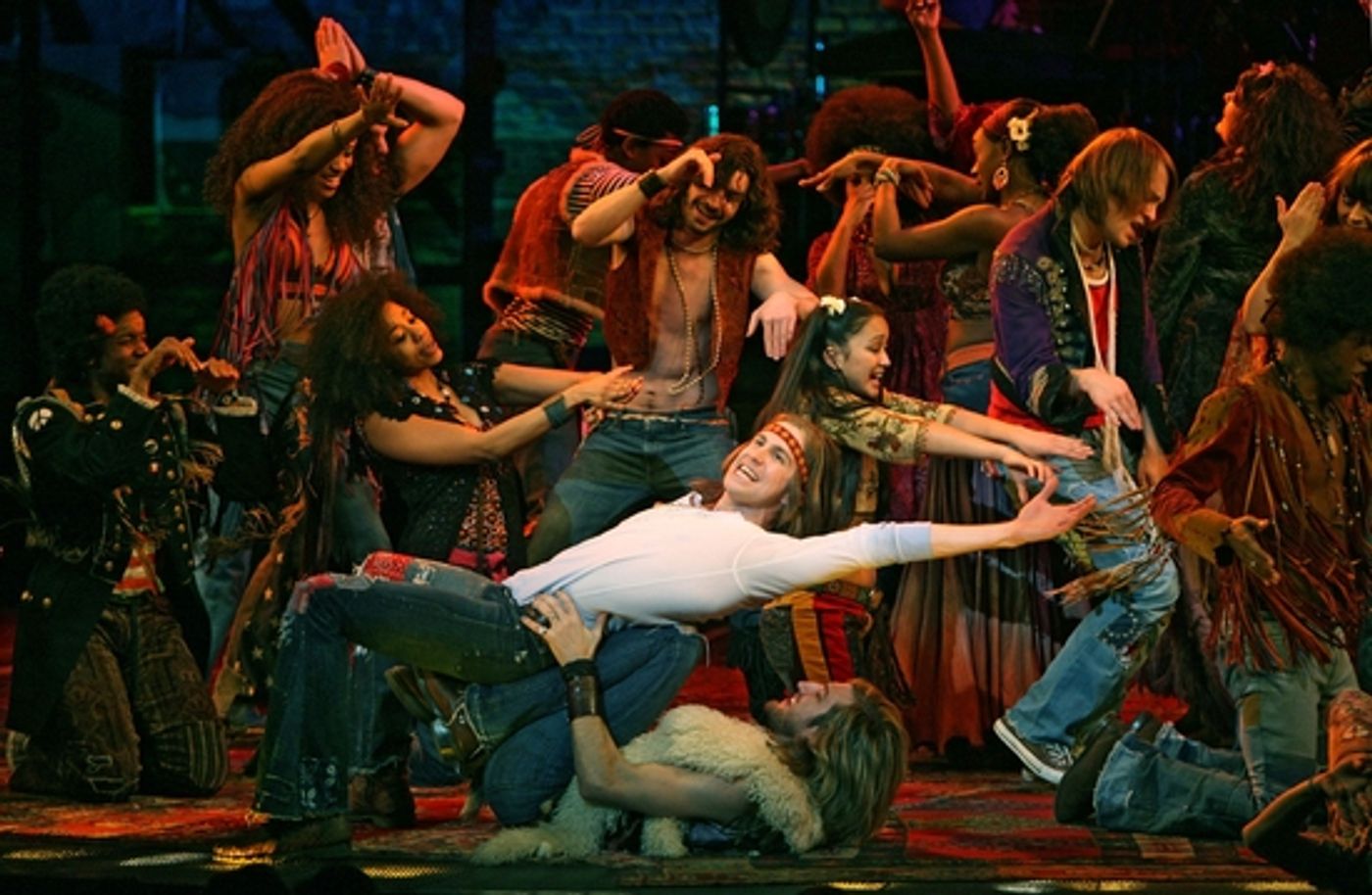 Photo Flash: 'They Got Life' HAIR is Back on Broadway at the Hirschfeld Theatre Photo Flash: 'They Got Life' HAIR is Back on Broadway at the Hirschfeld Theatre Image