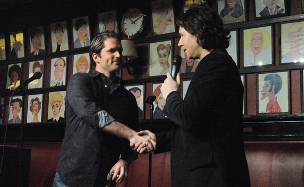 Aaron Ramey and James Barbour at 