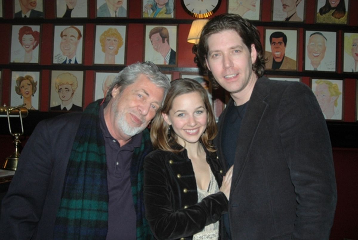 Tony Walton, Jessica Grove and James Barbour at 