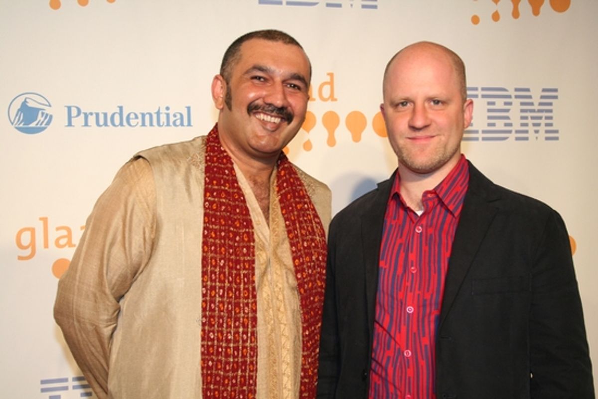 Parvez Sharma and Sandi DuBowski at 