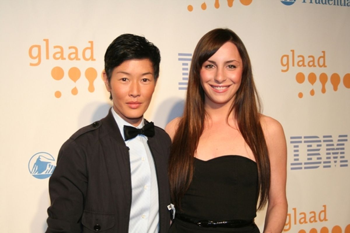 Jenny Shimizu and guest at 