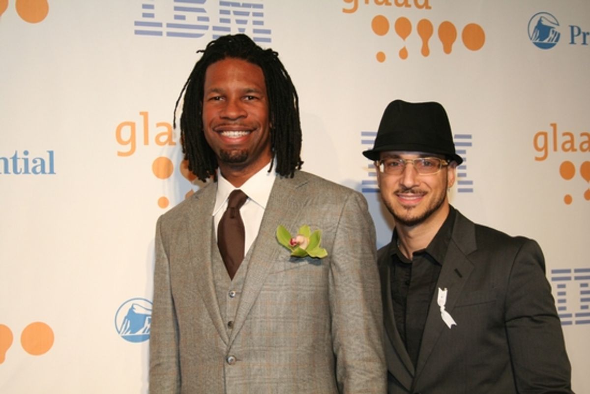 LZ Granderson and Ari Gold at 