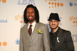LZ Granderson and Ari Gold Photo
