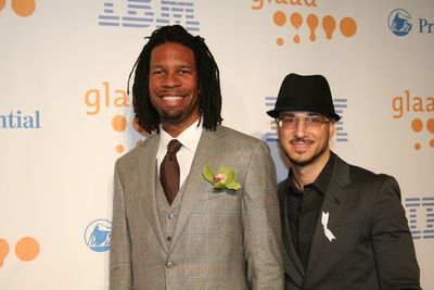 LZ Granderson and Ari Gold Photo