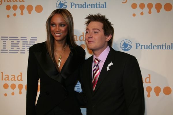 Tyra Banks and Clay Aiken Photo