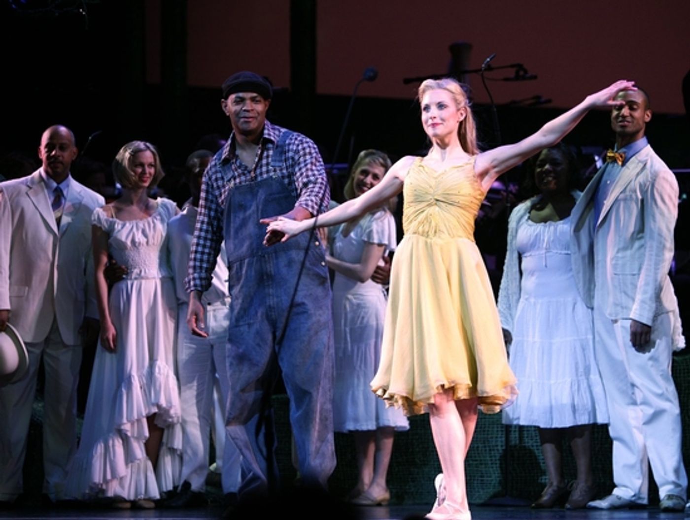 Photo Coverage: Encores! 'FINIAN'S RAINBOW' Curtain Call  Image