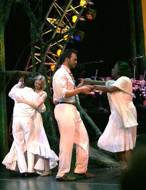 Cheyenne Jackson and Terri White @ BroadwayWorld Cheyenne Jackson and Terri White Photo