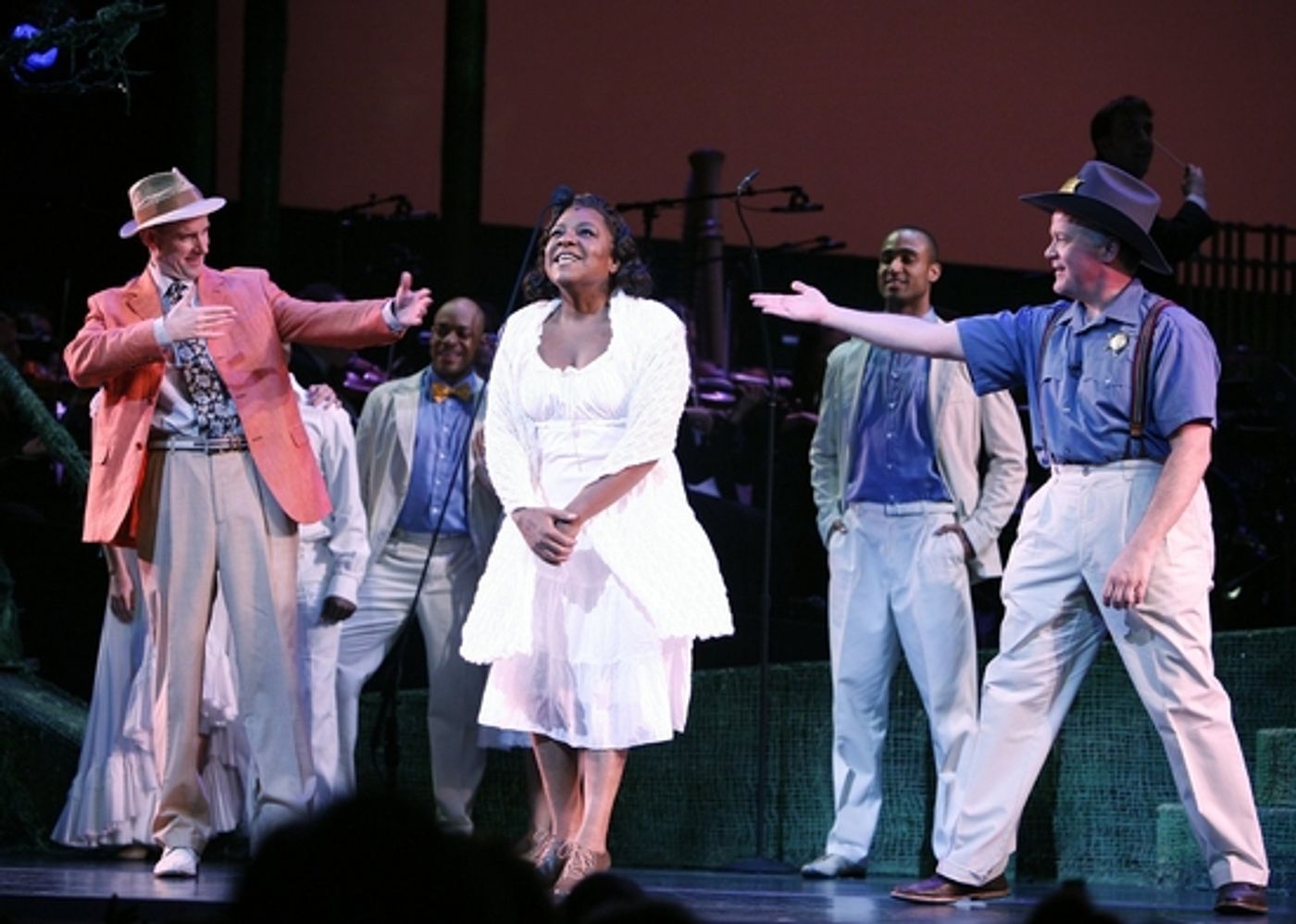 Photo Coverage: Encores! 'FINIAN'S RAINBOW' Curtain Call  Image