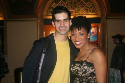 Denis Lambert and Rashidra Scott Photo