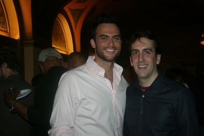 Cheyenne Jackson and Rob Berman Photo