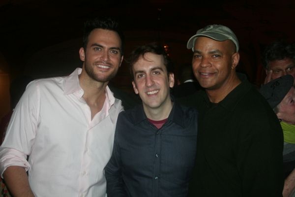 Cheyenne Jackson, Rob Berman and Guy Davis

 Photo