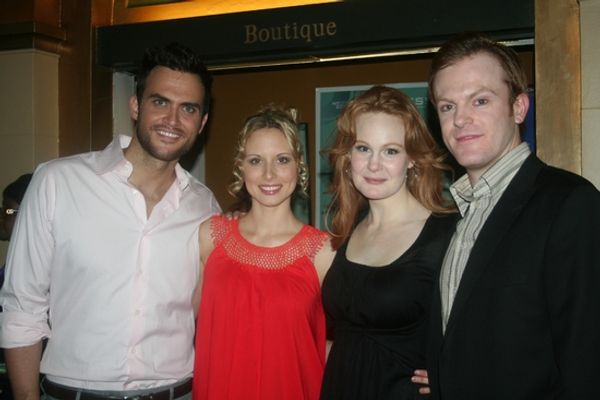 Cheyenne Jackson, Alina Faye, Kate Baldwin and Jeremy Bobb Photo
