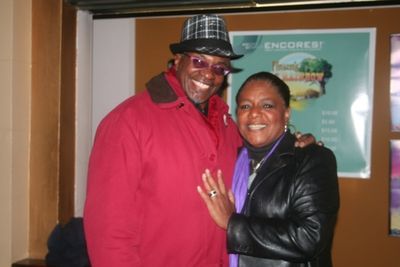 Keith David and Terri White

 Photo