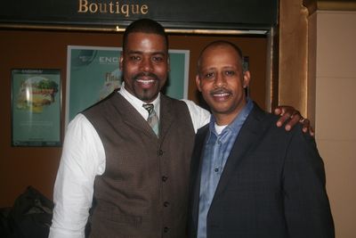 Bernard Dotsow and Ruben Santiago-Hudson Photo